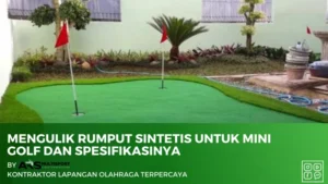 rumput sintetis mini golf
