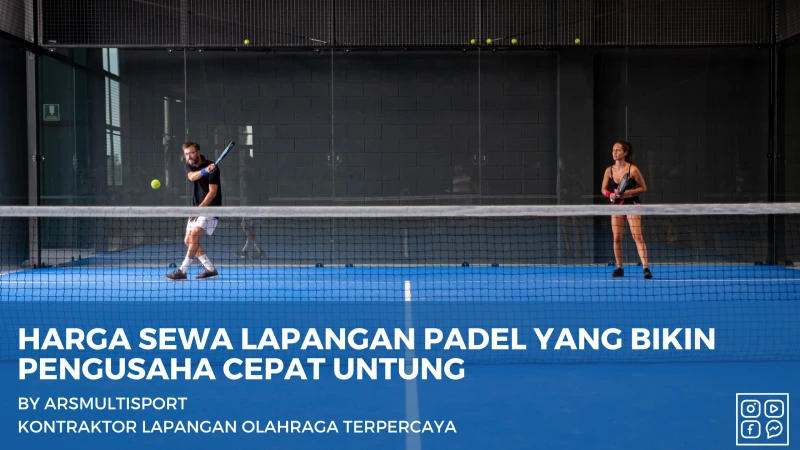 harga sewa padel