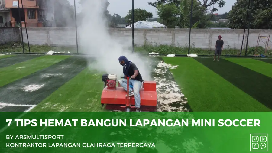 hemat budget lapangan mini soccer