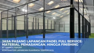 jasa pasang lapangan padel